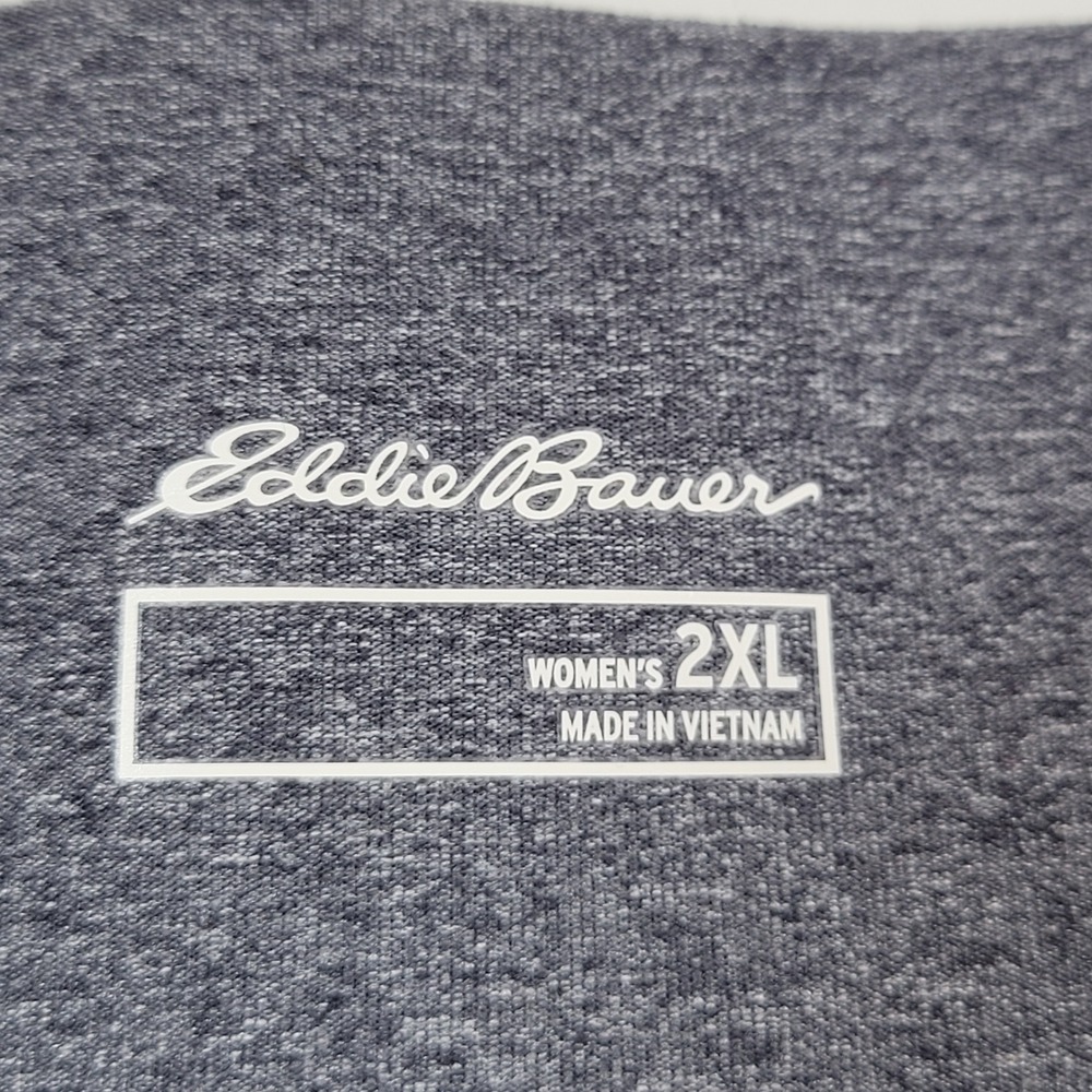 NWOT Eddie Bauer Jogger Women 2XL Gray Excellent Heathered Performance Sweatpant - Picture 7 of 10
